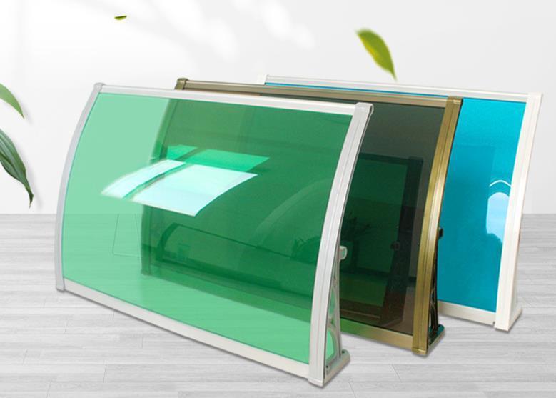 松夏建材耐力板雨棚 松夏建材耐力板雨棚